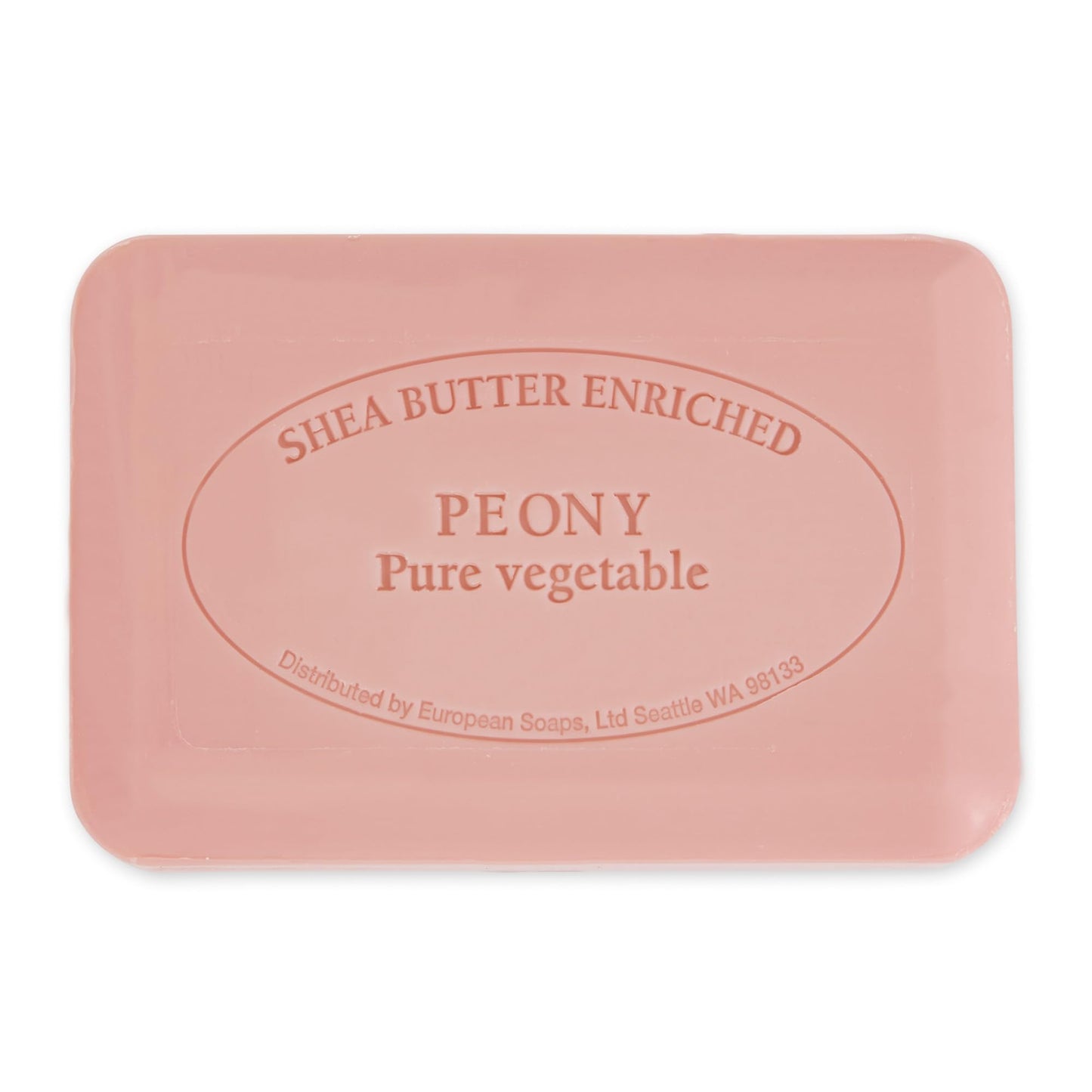Pre de Provence Artisanal Soap Bar, Enriched with Organic Shea Butter, Natural French Skincare, Quad Milled for Rich Smooth Lather, 8.8 Ounce, Peony Beauty & Personal Care Pre de Provence