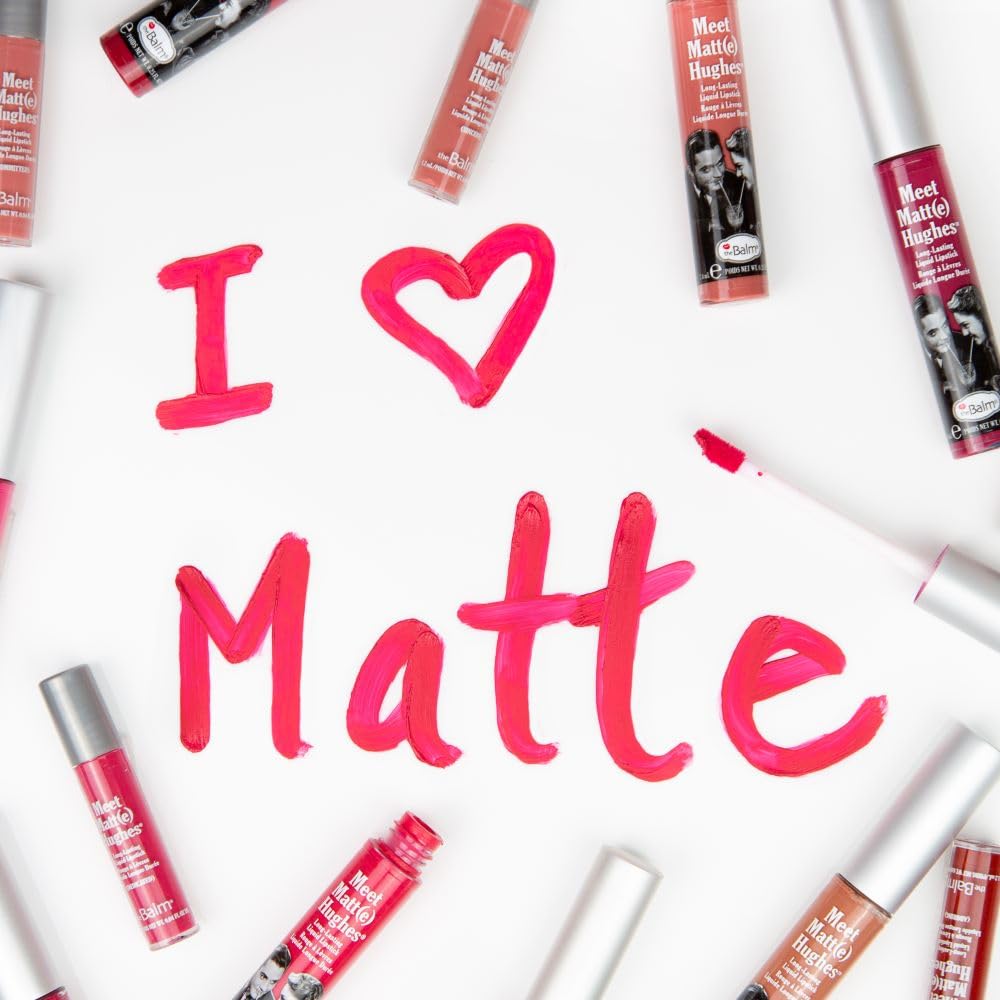 theBalm Meet Matt(e) Hughes Long Lasting Liquid Lipstick , Sincere ,0.25 Ounce Beauty & Personal Care theBalm