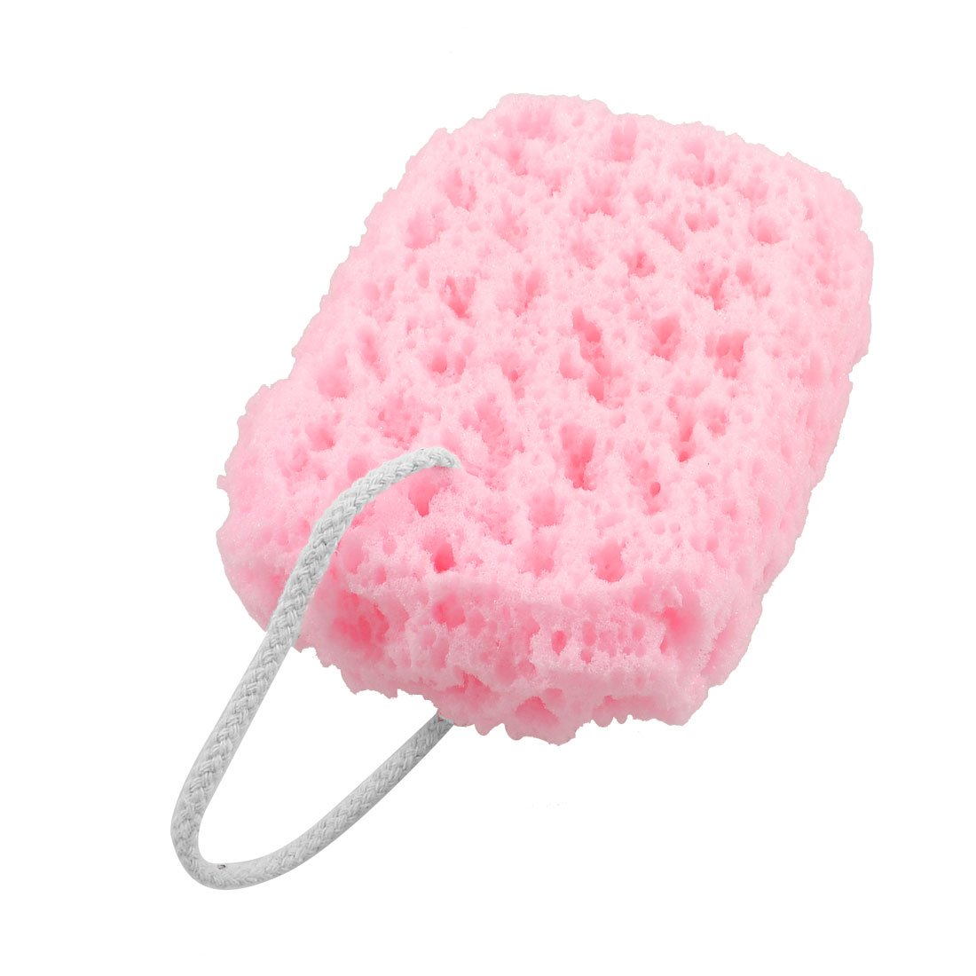 Ruilogod Rectangle Shape Pink Bath Sponge Body Exfoliate Shower Loop Scrubber (id: 01c d19 4e9 7c8 cd5 Beauty and Personal Care Ruilogod