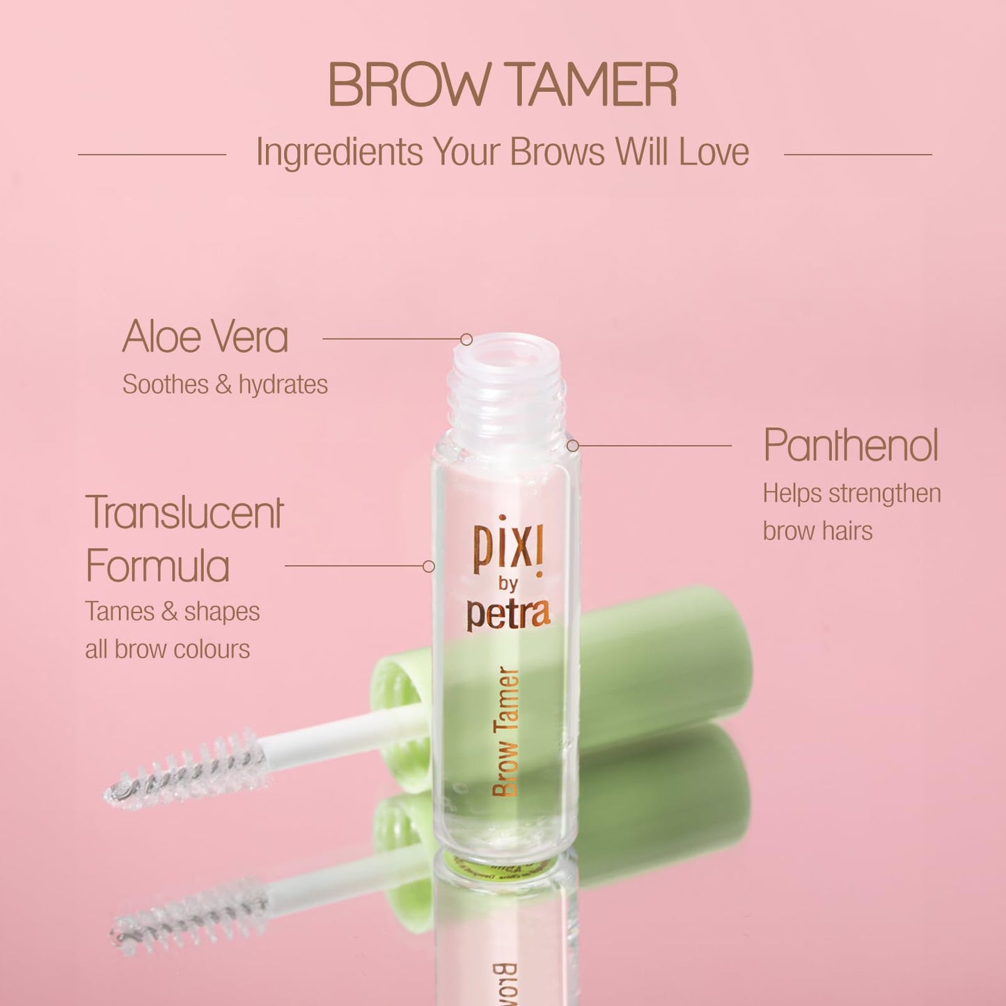 Pixi Brow Tamer, with Aloe Vera and Panthenol, Translucent 4.5 ml / 0.15 fl oz Beauty & Personal Care Pixi