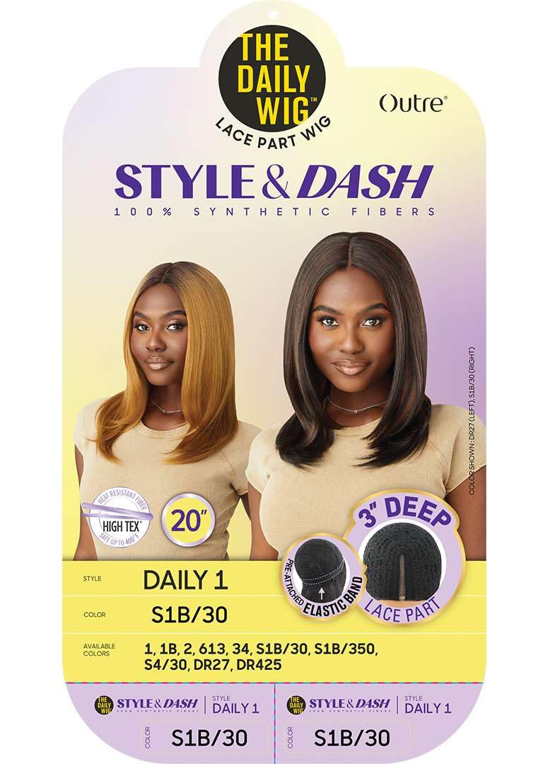 Outre The Daily Wig - Style & Dash - Daily 1 (S1B/30)