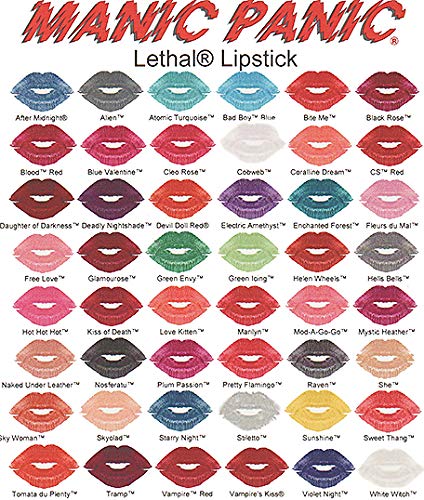 MANIC PANIC Nosferatu Lethal Lipstick Beauty & Personal Care MANIC PANIC