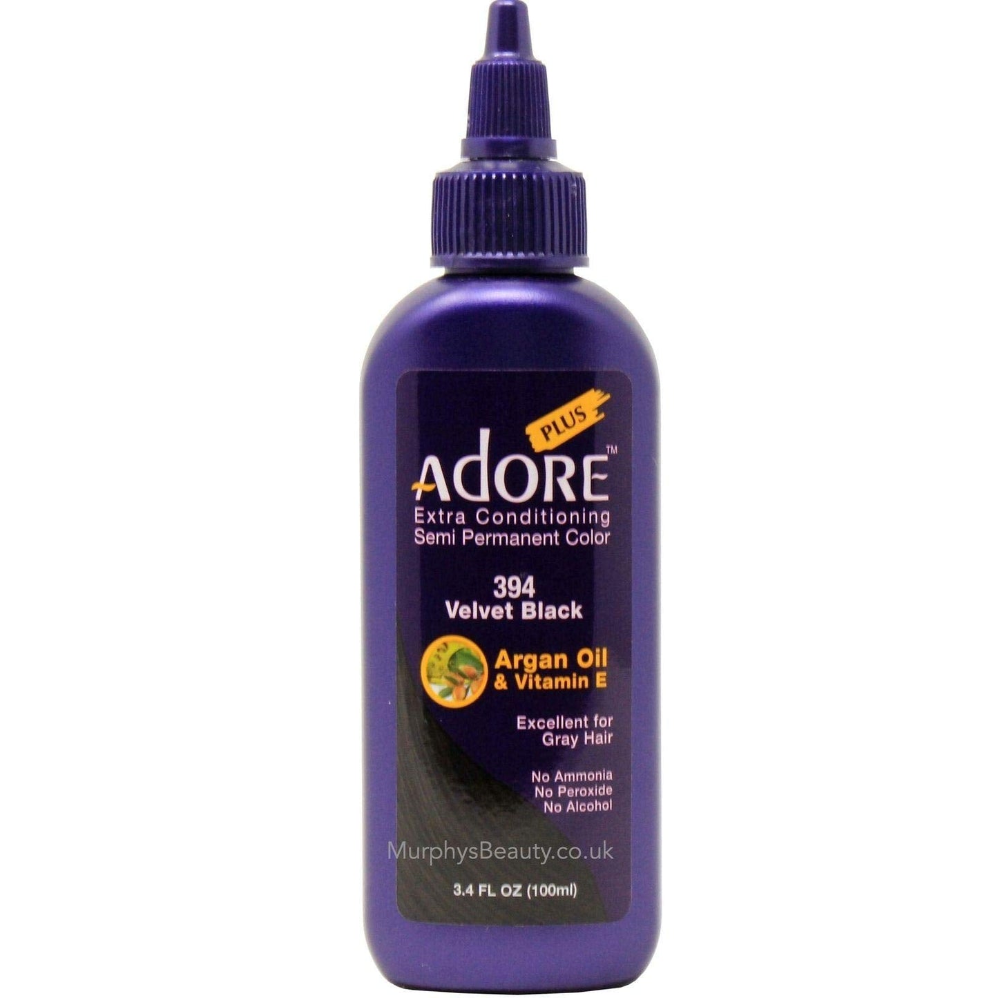 Adore Plus #394 VELVET BLACK 3.4 FL OZ Beauty & Personal Care Adore