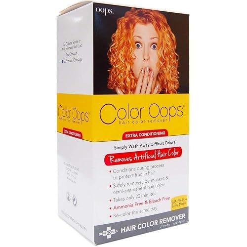 Color Oops Hair Color Remover Extra Conditioning 1 Each (Pack of 7) Beauty & Personal Care Color Oops