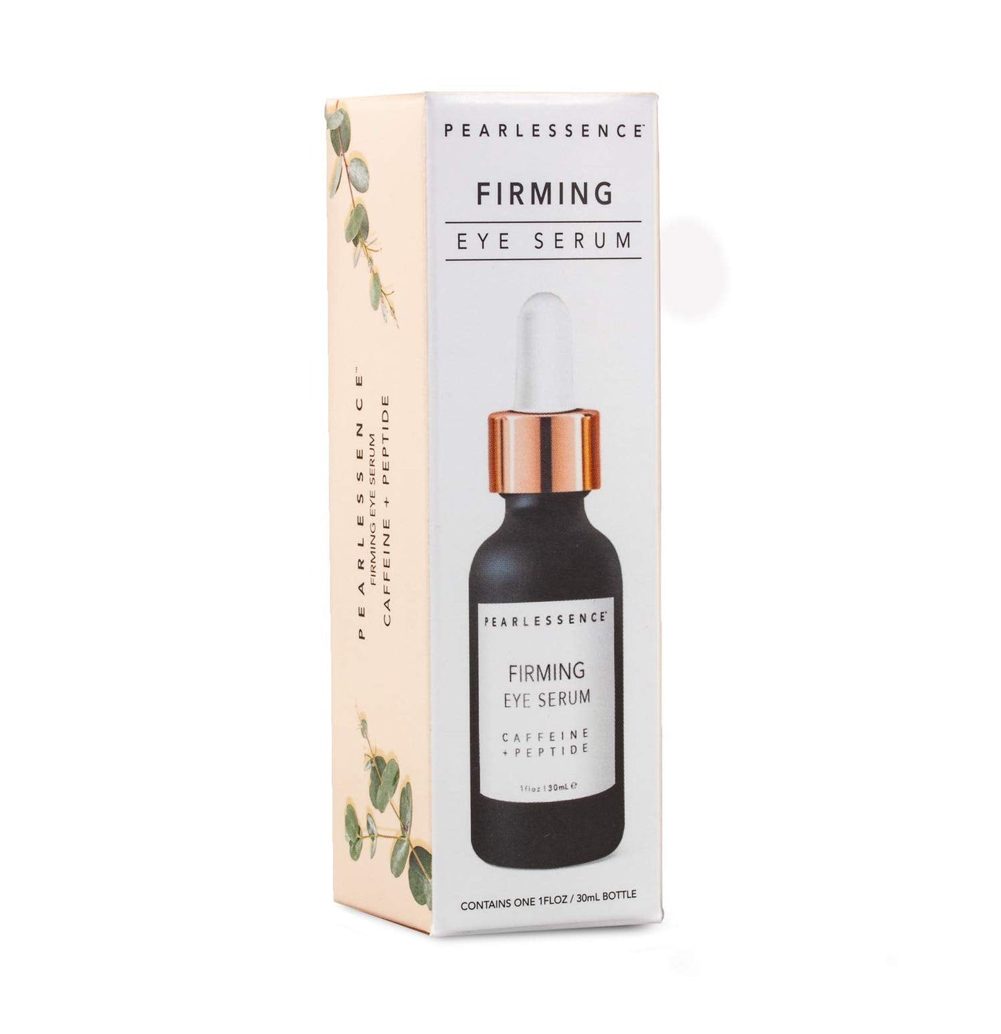 Pearlessence Firming Eye Serum with Caffeine + Peptide - Rejuvenates Puffy Eyes & Reduces Under Eye Bags | Made in USA & Cruelty Free (1oz) Beauty & Personal Care Pearlessence