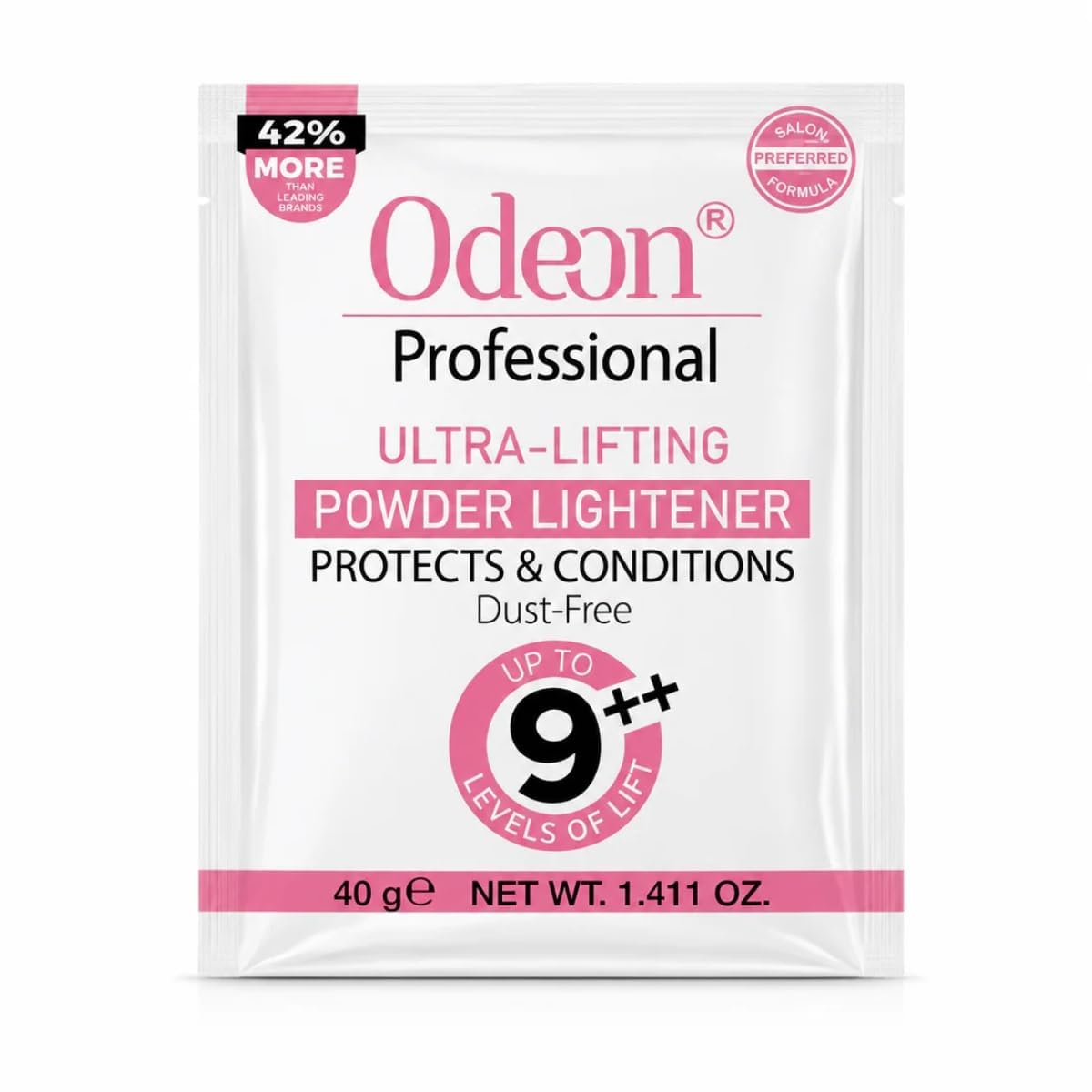 Odeon Professional Ultra-Lifting Powder Lightener - Hair Bleach Powder for Up to 9 Levels Lift | Ideal for Balayage, Highlights & Full Hair Bleaching Beauty & Personal Care Odeon