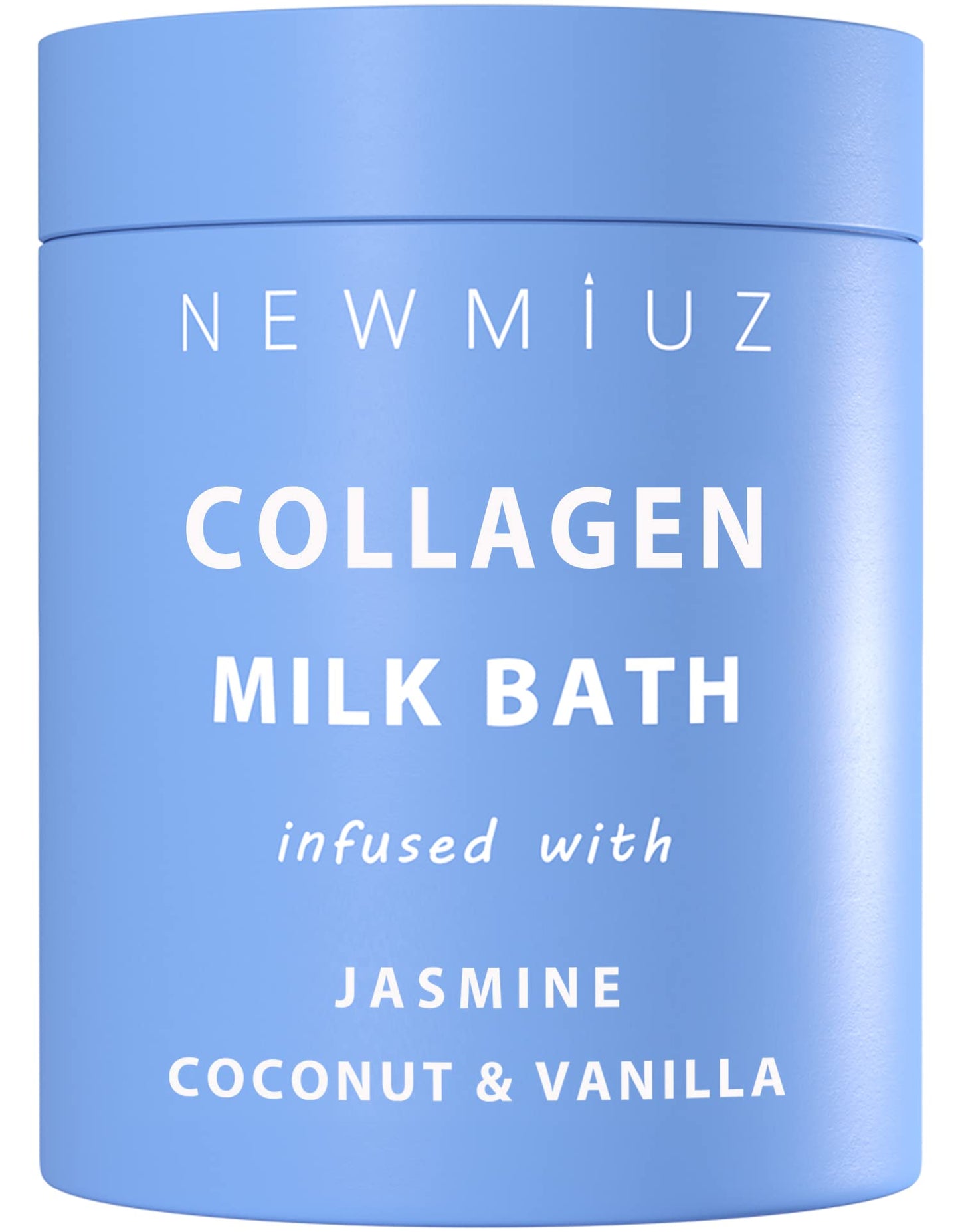 Creamy Coconut Collagen Milk Bath Soak Powder Moisturize & Soften Skin - Vanilla Jasmine Luxury Spa Bubble Bath Salt Mother's Birthday Christmas Beauty & Personal Care New Miuz