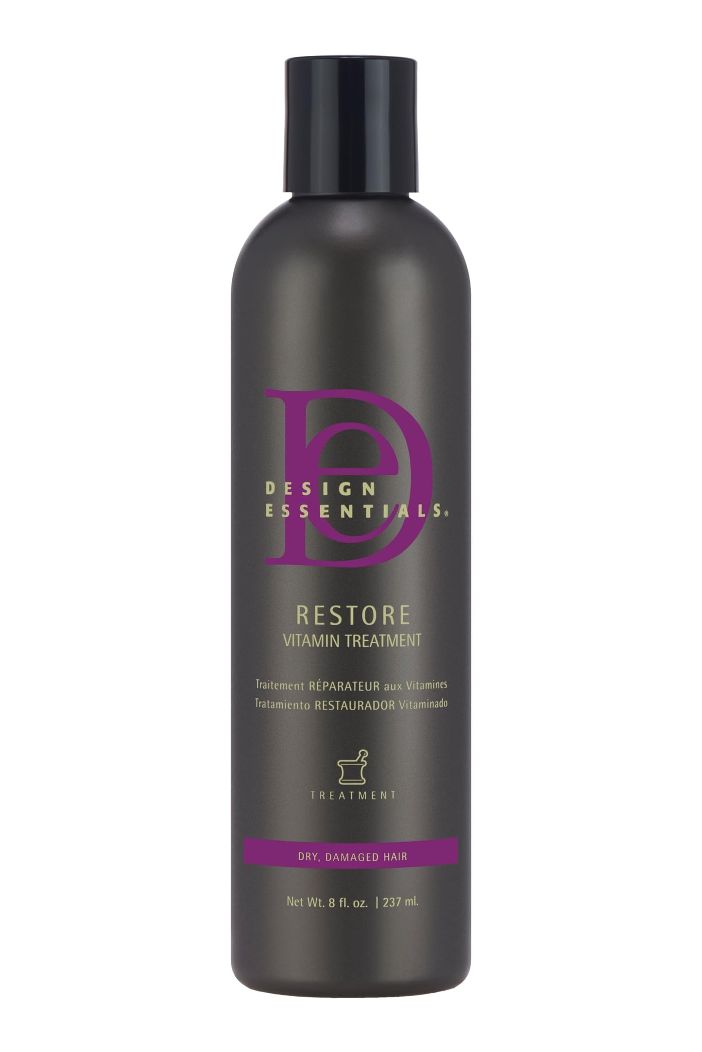 Design Essentials Restore Vitamin Treatment for Natural Dry Damaged Hair, White, 8 Fl Oz Beauty & Personal Care Design Essentials