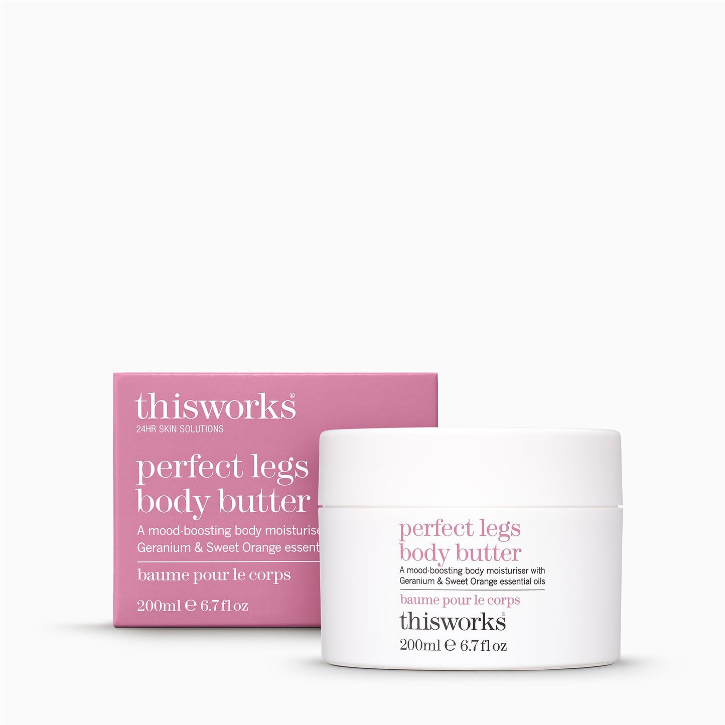 THISWORKS Perfect Legs Body Butter - Deeply Hydrating Body Cream with Hyaluronic Acid, Shea Butter & Hemp Extract - Nourishing, Moisturizing Beauty & Personal Care THISWORKS