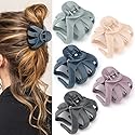 Atoden Claw Clips for Thick Hair 5Pcs, Large Hair Clips for Women, Octopus Hair Clips, Strong Grip Jumbo Jaw Clips, Girls Hair Styling Accessories Beauty & Personal Care Atoden