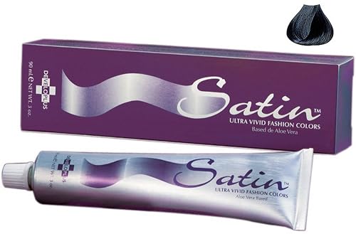 Developlus Satin Blue Black Hair Color, 1BB, 3 Ounce Beauty & Personal Care Developlus
