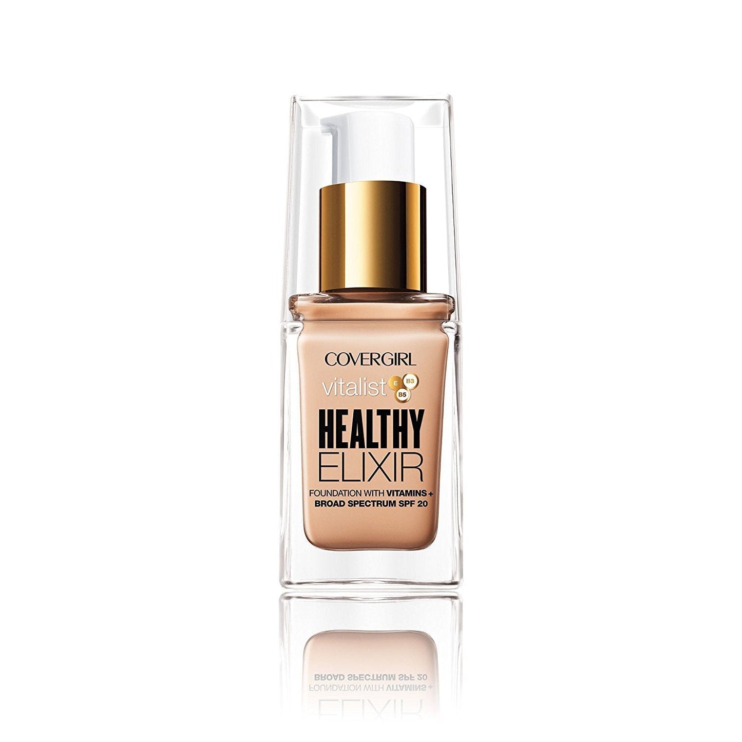 COVERGIRL Vitalist Healthy Elixir Foundation, Ivory 705, 1 Ounce (packaging may vary) Beauty & Personal Care COVERGIRL