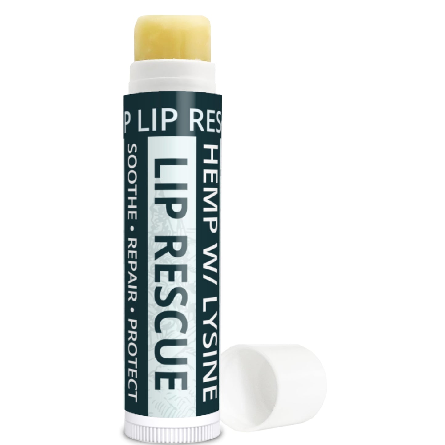 Hemp Lip Balm with L-Lysine-Heal, Moisturize, Protect (1) Beauty and Personal Care Zatural
