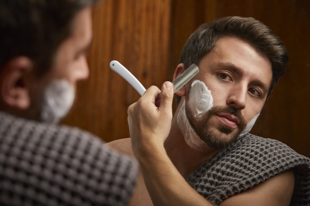 Union Razors SS5W 3 Piece Shaving Set - White Beauty and Personal Care Union Razors
