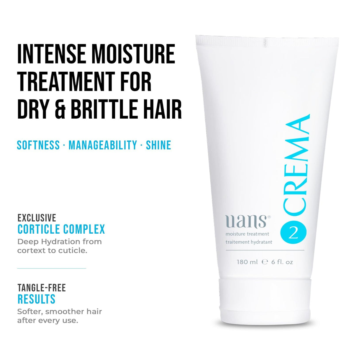 Uans Crema Moisture Hair Treatment 6 fl. Oz