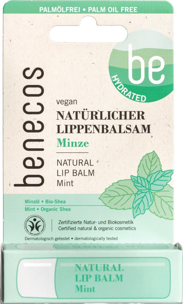 Benecos Natural Lip Balm Mint 4,7g Beauty and Personal Care benecos