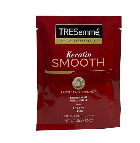 Tresemme Mask Keratin Smooth With Marula Oil Packs 1.5 Ounce (10 Pieces) (44ml) Beauty & Personal Care TRESemmé