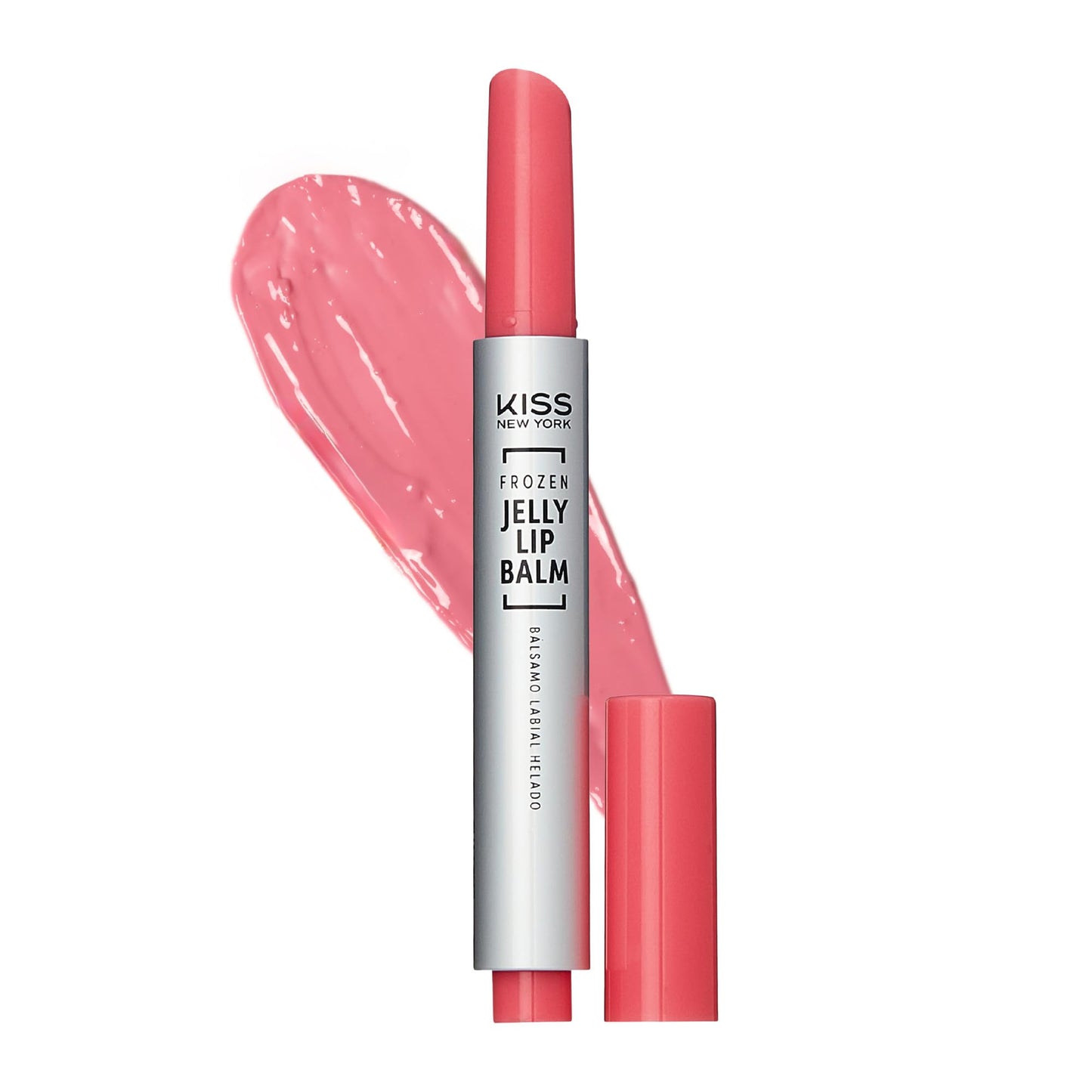 KISS NEW YORK Frozen Jelly Lip Balm Pen, High Shine Lip Gloss for Sheer Tint, Hydrating Melting Lipstick With Hyaluronic Acid, Cooling Effect Beauty and Personal Care Kiss