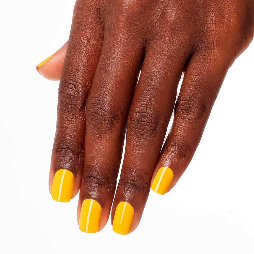 OPI Nail Lacquer Sun, Sea, and Sand in My Pants | Opaque Bright Yellow Crème Chip Resistant Nail Polish | Lisbon Collection Beauty & Personal Care OPI