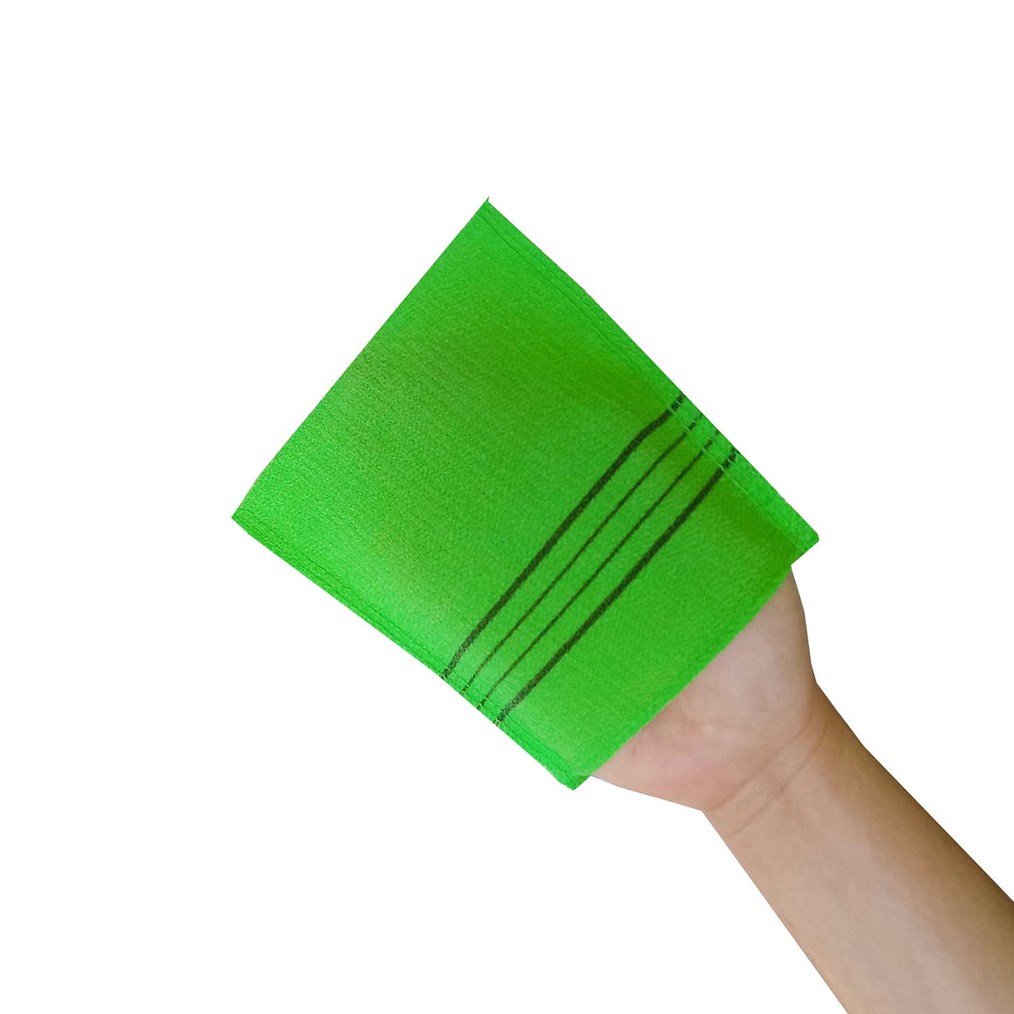 NOPIGO Korean Asian Exfoliating Bath Washcloth Mitt for Remove Dead Skin.Exfoliating Body Scrubber.Exfoliating Gloves for Body Scrub (Green2 Red2) Beauty and Personal Care NOPIGO