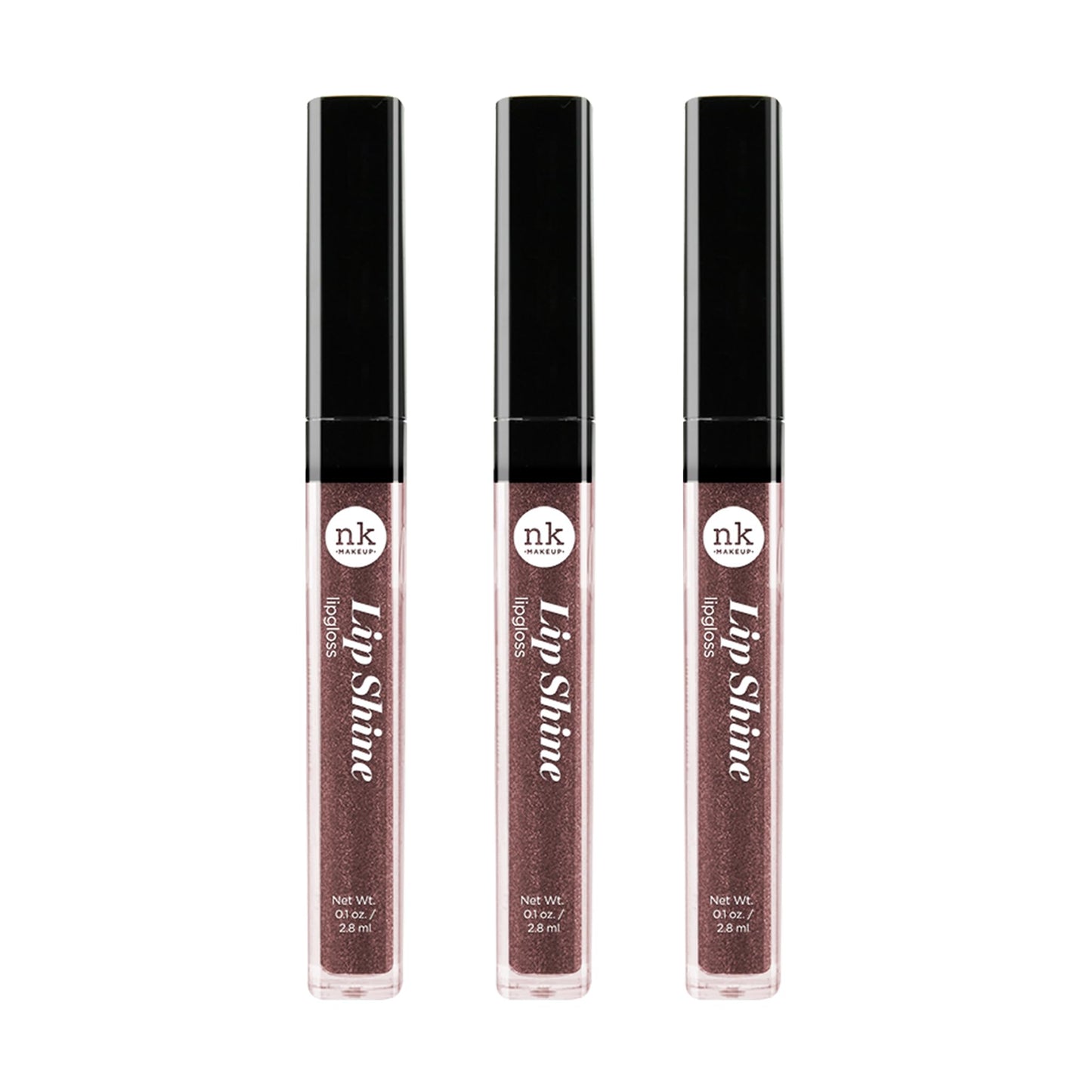 NICKA K NEW YORK Lipshine, Cosmetics, vibrant colors, bright colors, shining lips, lip shine, long lasting (AMZ261) Beauty & Personal Care NICKA K NEW YORK