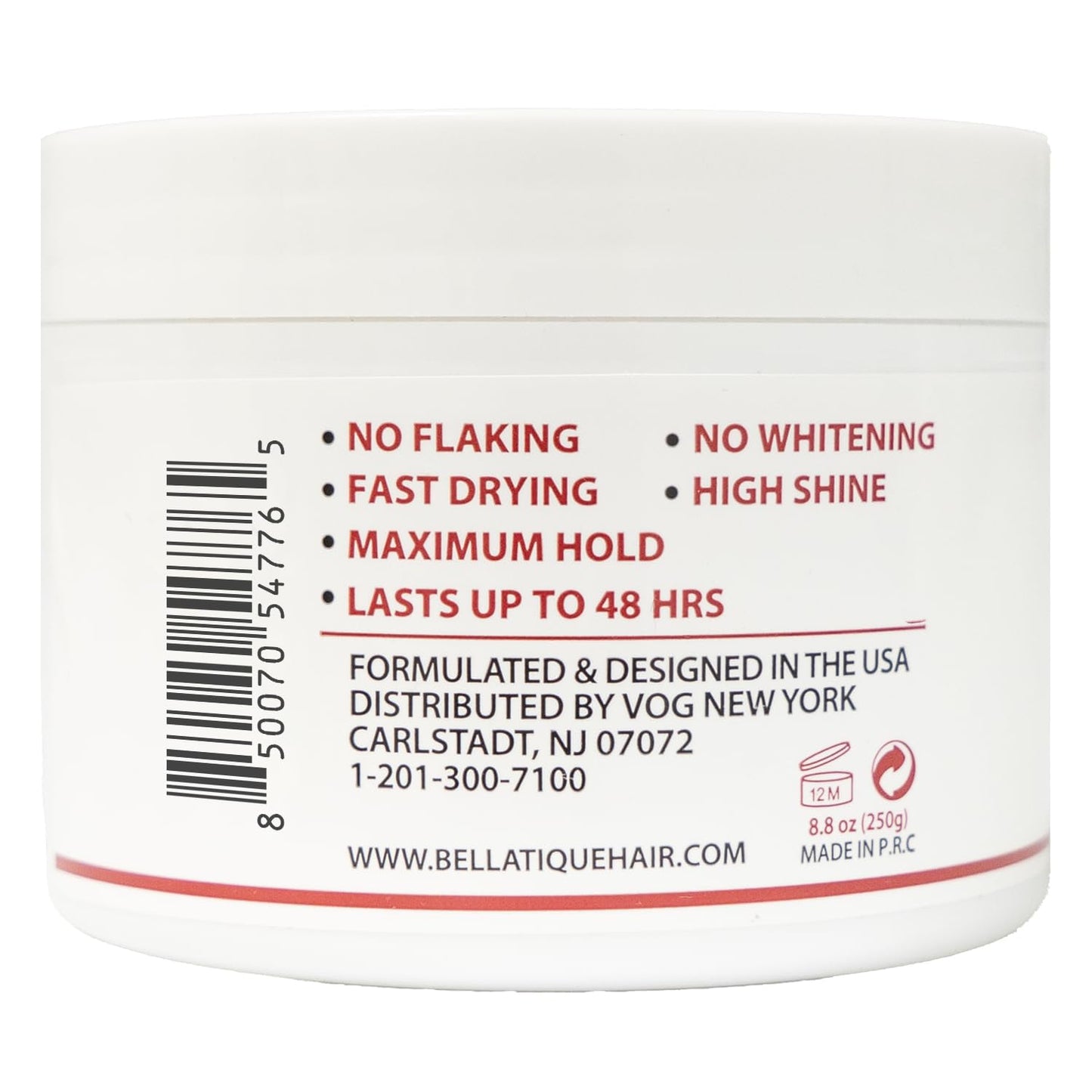 BELLATIQUE Edge, Braid, & Loc Maximum Hold Edge Control & Braiding Gel for Natural, Relaxed, Dry, Dull Hair - No Flaking, No Whitening, Fast Drying Beauty & Personal Care BELLATIQUE
