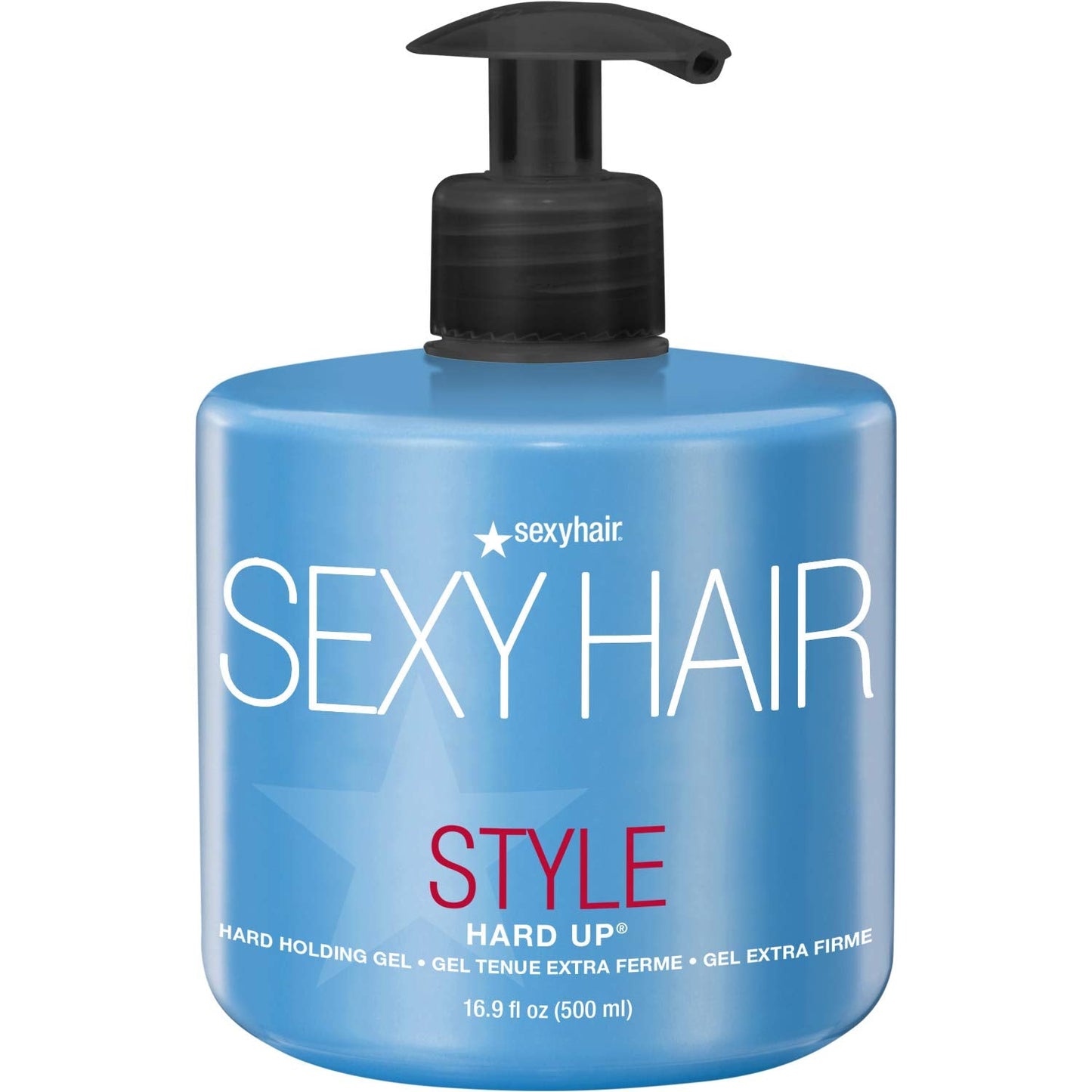 SexyHair Style Hard Up Hard Holding Gel, 16.9 Oz | Extreme Hold | Non-Flaking Formula | All Hair Types Beauty & Personal Care SexyHair