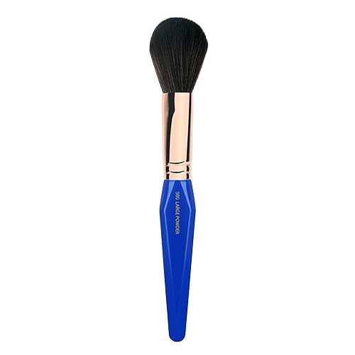 Bdellium Tools Professional Makeup Brush - Golden Triangle 980 Large Powder - With All Vegan and Soft Synthetic Fibers, For Airbrushed Finish (Blue Beauty & Personal Care BDELLIUM TOOLS
