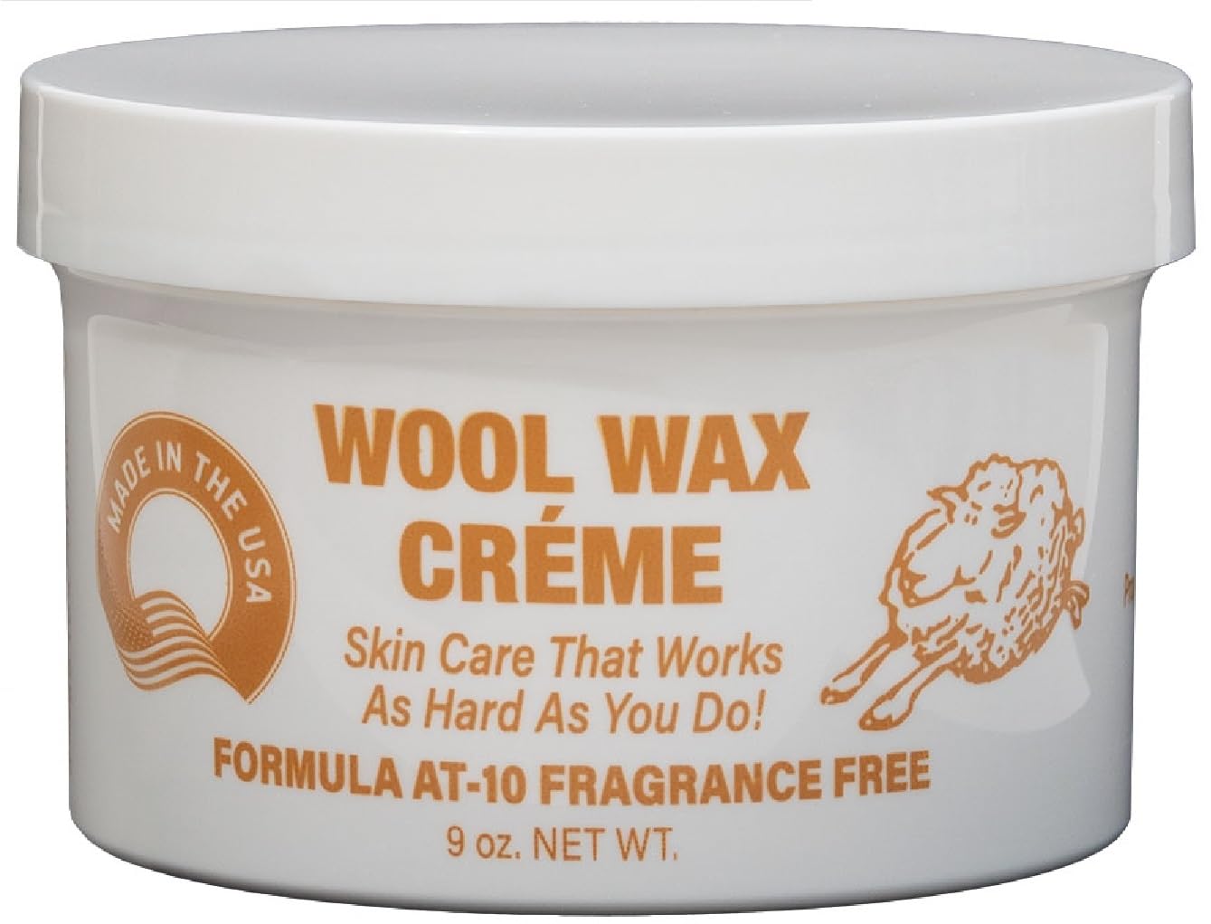Wool Wax Creme Skin Care Formula 9 Ounce (Fragrance-Free) Beauty & Personal Care Wool Wax