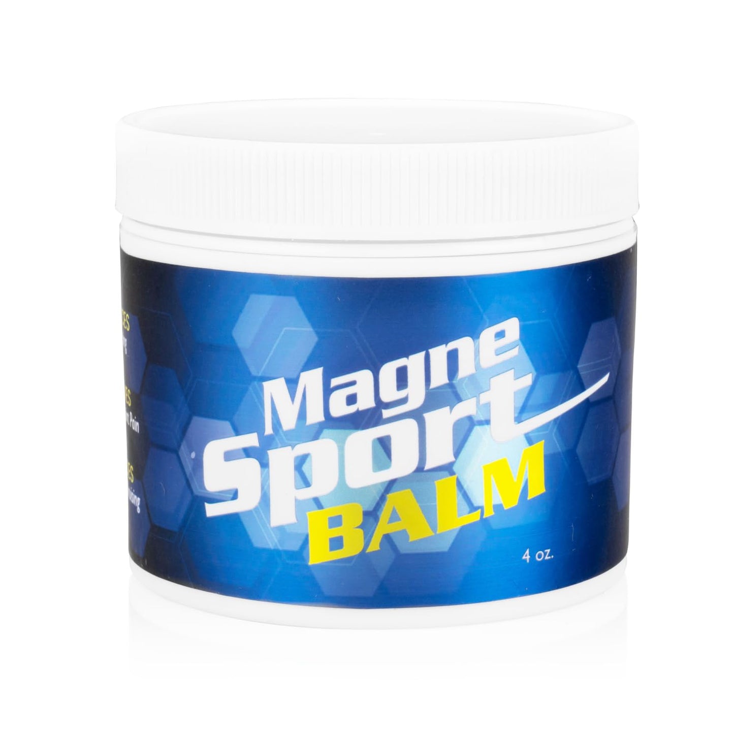 MagneSport Topical Magnesium Balm for Athletic Recovery - 4oz Jar Beauty and Personal Care MG12 THE POWER OF MAGNESIUM
