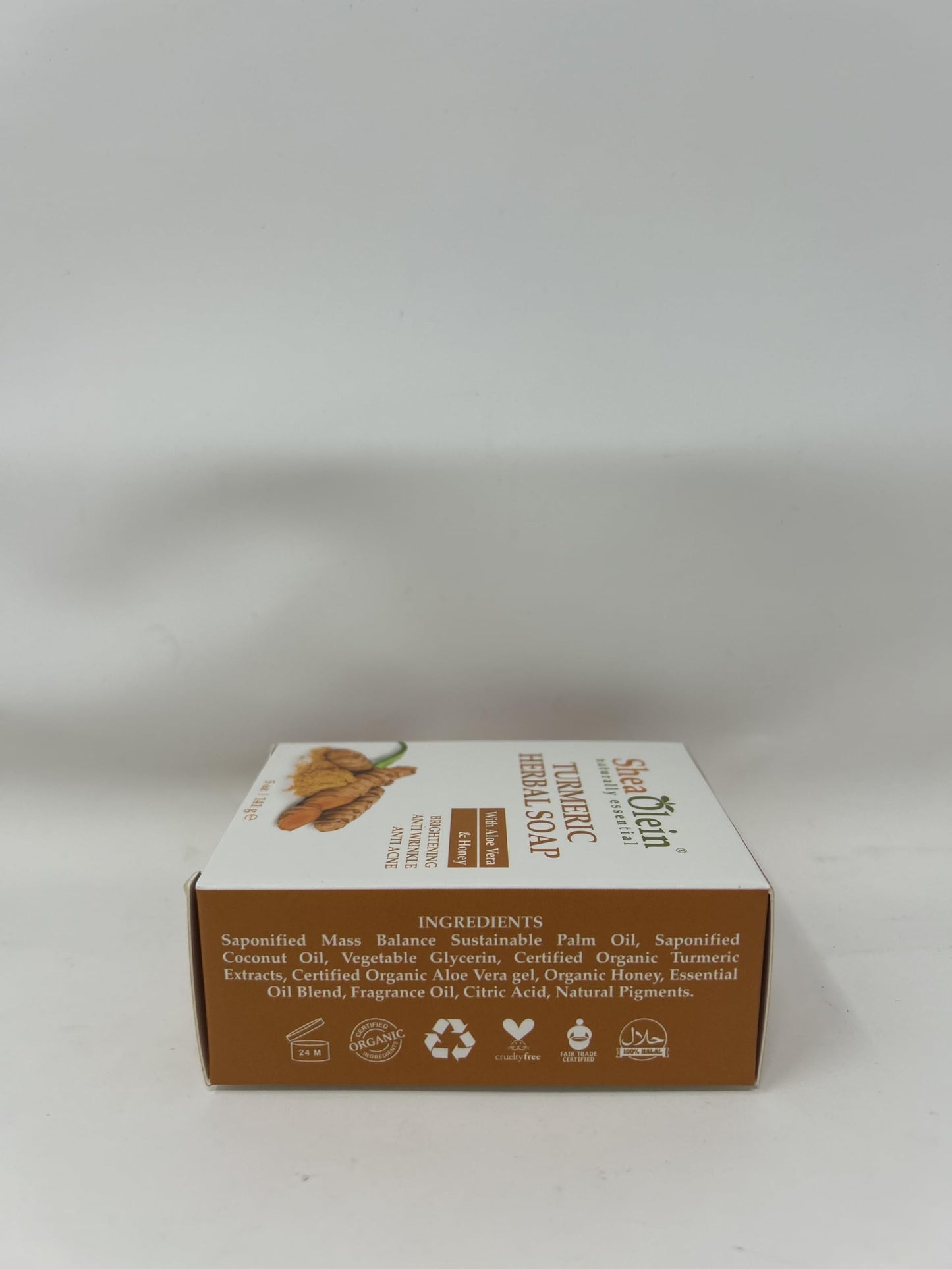 SheaOlein naturally essential TUMERIC HERBAL SOAP with Aloe Vera And Honey 5 Oz Bar 6 Count Beauty & Personal Care SheaOlein Naturally Essential