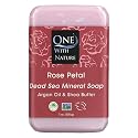One With Nature Soap Bar Rose Petal Beauty & Personal Care One With Nature
