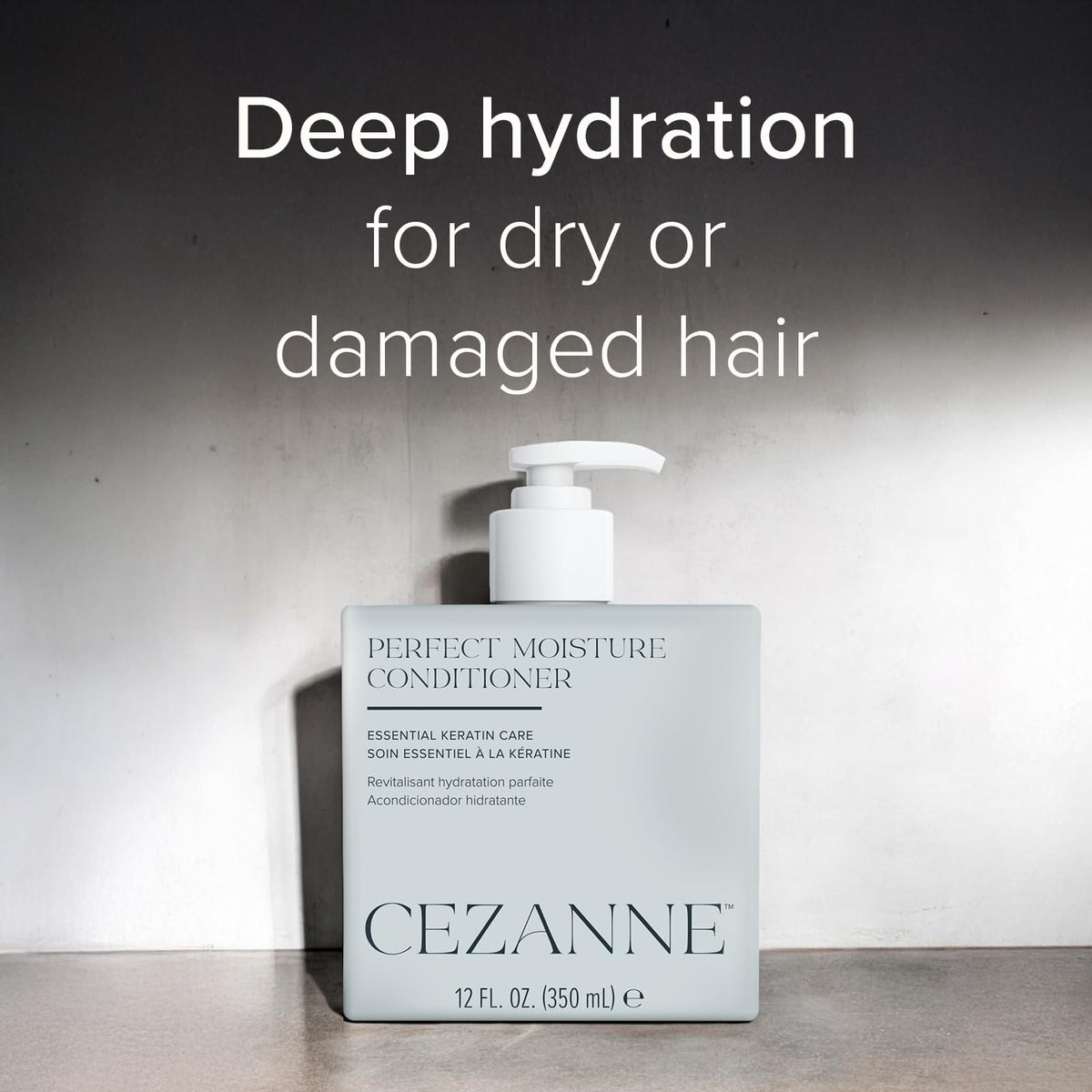 Cezanne Perfect Moisture Conditioner - Deep Hydrating & Frizz?Free, Keratin & Quinoa - 12 fl oz