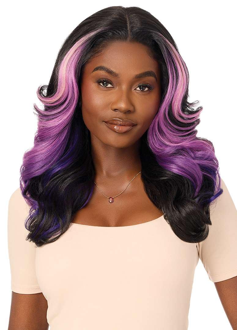 Outre Lace Front Wig - Melted Hairline - MH 125 (OFF BLACK 1B)