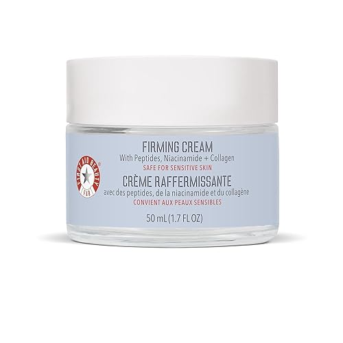 First Aid Beauty Firming Collagen Cream with Collagen, Peptides and Niacinamide - Day + Night Anti-Aging Face Moisturizer - 1.7 fl oz Beauty & Personal Care First Aid Beauty
