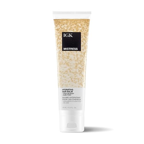 IGK MISTRESS Hydrating Hair Balm | Lightweight + Frizz Control + Shine | Vegan + Cruelty Free | 5 Oz Beauty & Personal Care IGK