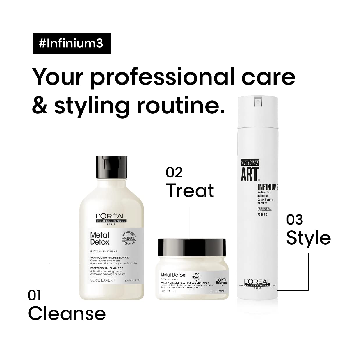 L'Oréal Professionnel Paris Fix Infinium 3 - Medium Hold