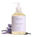 Deep Steep Liquid Hand Wash, Lavender Vanilla, 17.6 oz - Moisturizing Cleanser with Olive Oil, Aloe Vera, Glycerin & Hyaluronic Acid - Vegan, Clean Beauty & Personal Care Deep Steep