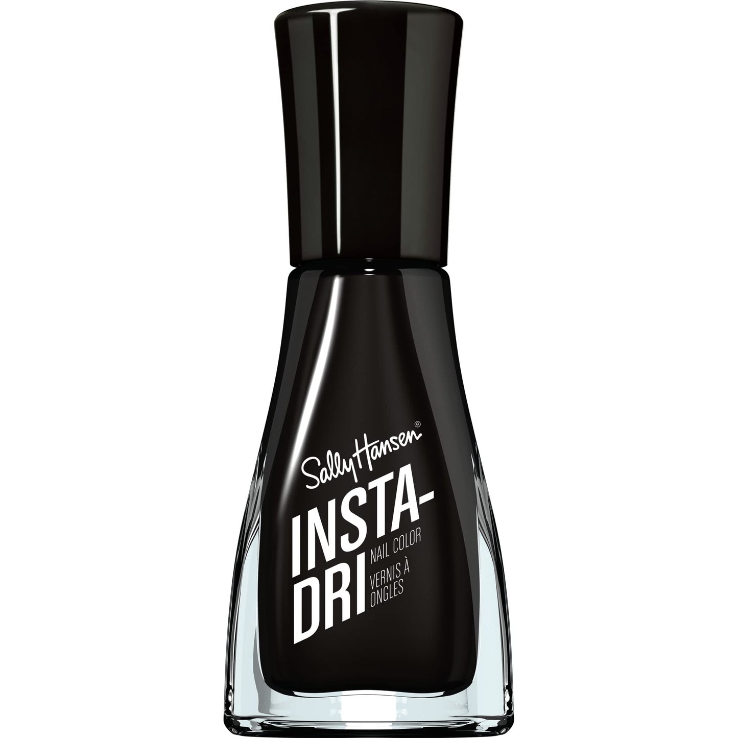 Sally Hansen Insta-Dri, Back to Black, Quick Dry, Long Lasting, Opaque, ShinyBlack Nail Polish Beauty & Personal Care Sally Hansen