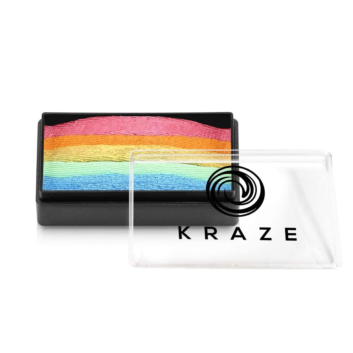 Kraze FX Dome Stroke - Sherbet Punch (25 gm), Professional 1-Stroke Split Cake, Hypoallergenic, Non-Toxic, Water Activated Face & Body Painting Makeup Beauty & Personal Care Kraze FX