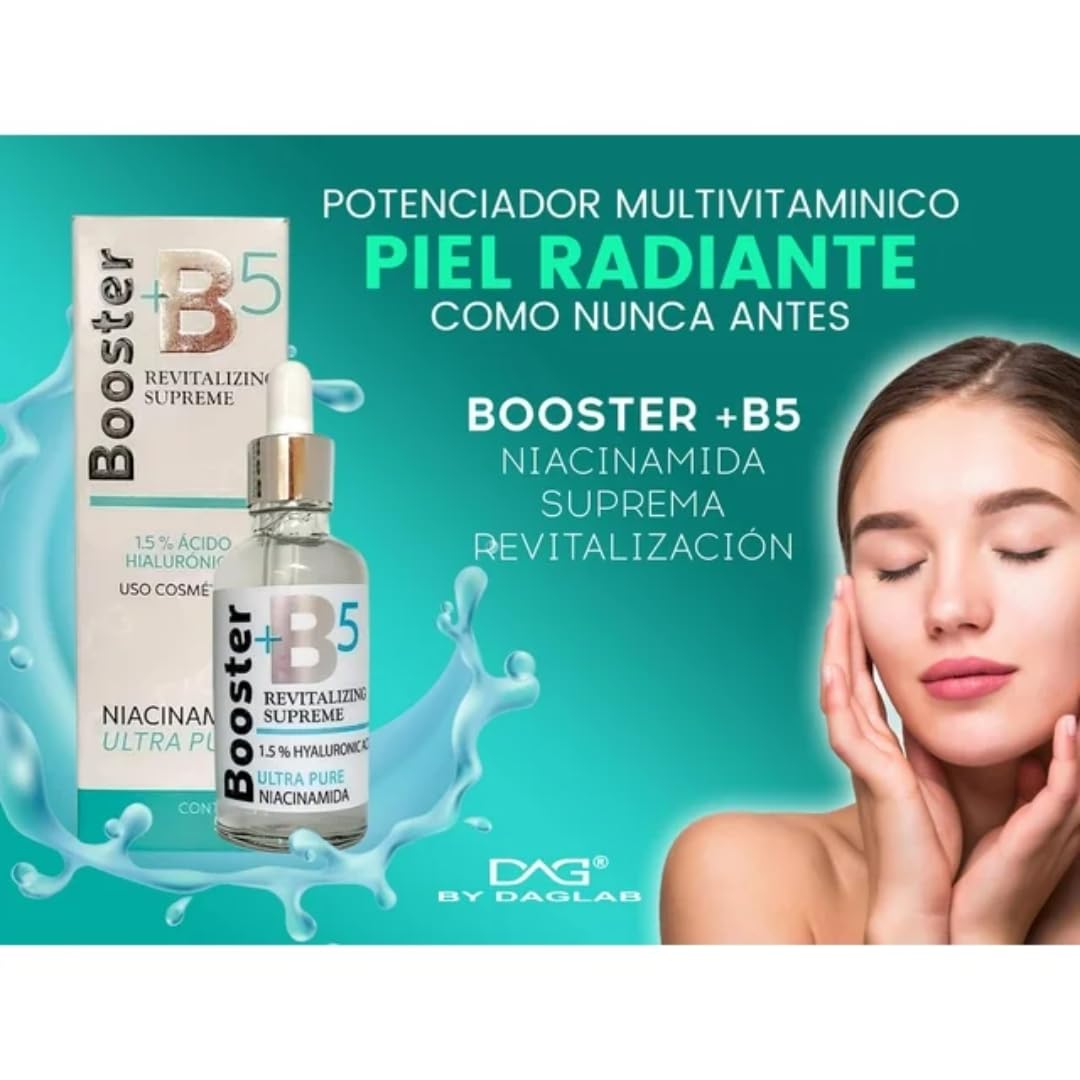 DAG BY DAGLAB Booster + B5 Revitalizing Supreme (50 ML) Hyaluronic Acid cosmetic use Beauty & Personal Care DAG BY DAGLAB