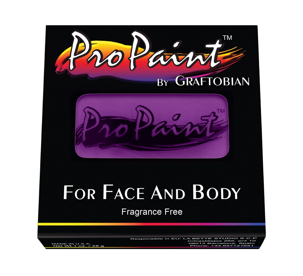 Graftobian ProPaint - Wild Violet 1 Ounce Standard Beauty & Personal Care Graftobian