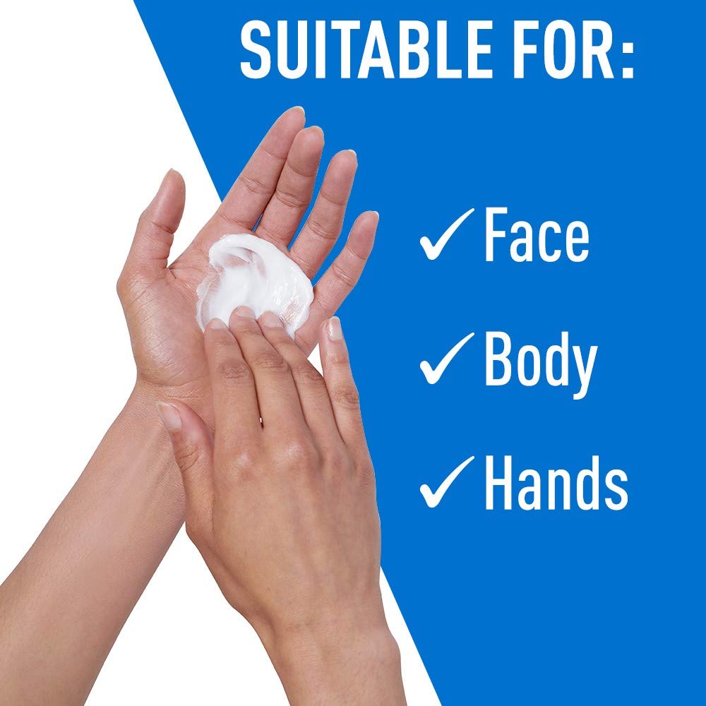 CeraVe Moisturizing Cream & Hydrating Facial Cleanser Skin Care Set, Combo Pack For Dry Skin Relief, Travel Essentials, 1oz Cleanser + 16oz Cream Beauty and Personal Care CeraVe