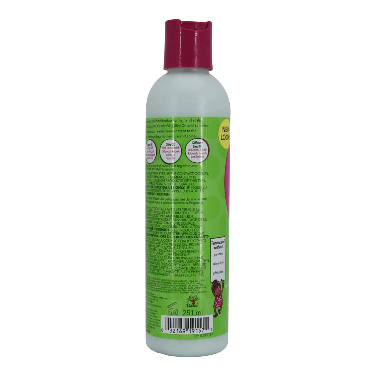 Organic Root Stimulator Girls Style Lotion, 8.5 oz, 2 pk