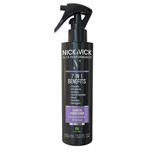 Nick Vick, 7 Benefits Miracle Leave In Spray, Heat Protection Beauty & Personal Care Nick Vick
