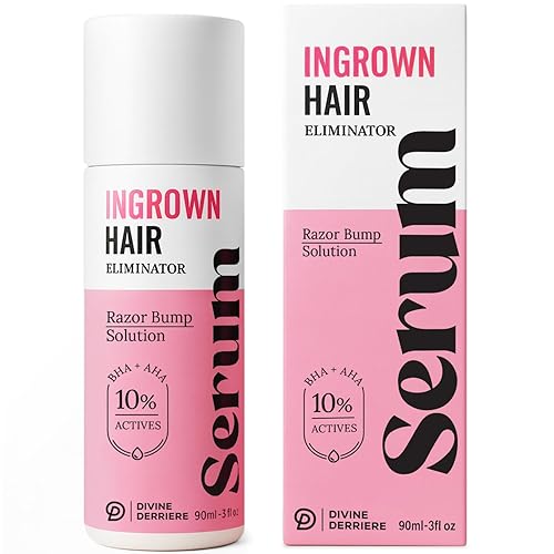 Razor Bump Stopper with Dark Spot Remover, Ingrown Hair Treatment for Bikini Area and Razor Bumps Treatment - Salicylic Acid After Shave Solution Beauty & Personal Care Divine Derriere