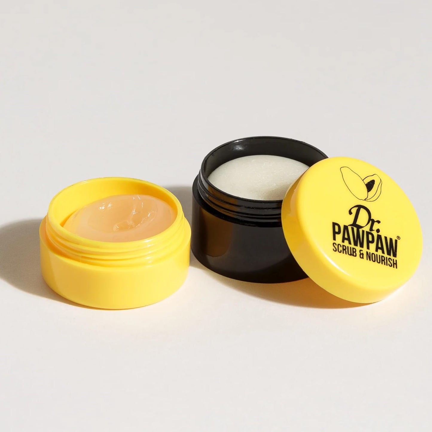 Dr. PawPaw Lip Scrub and Lip Balm Duo - Vegan Lip Scrub Exfoliator and Hydrating Lip Balm with Pawpaw, Aloe, Olive and Castor Oils - 0.55 oz Beauty and Personal Care Dr. PAWPAW ORIGINAL BALM