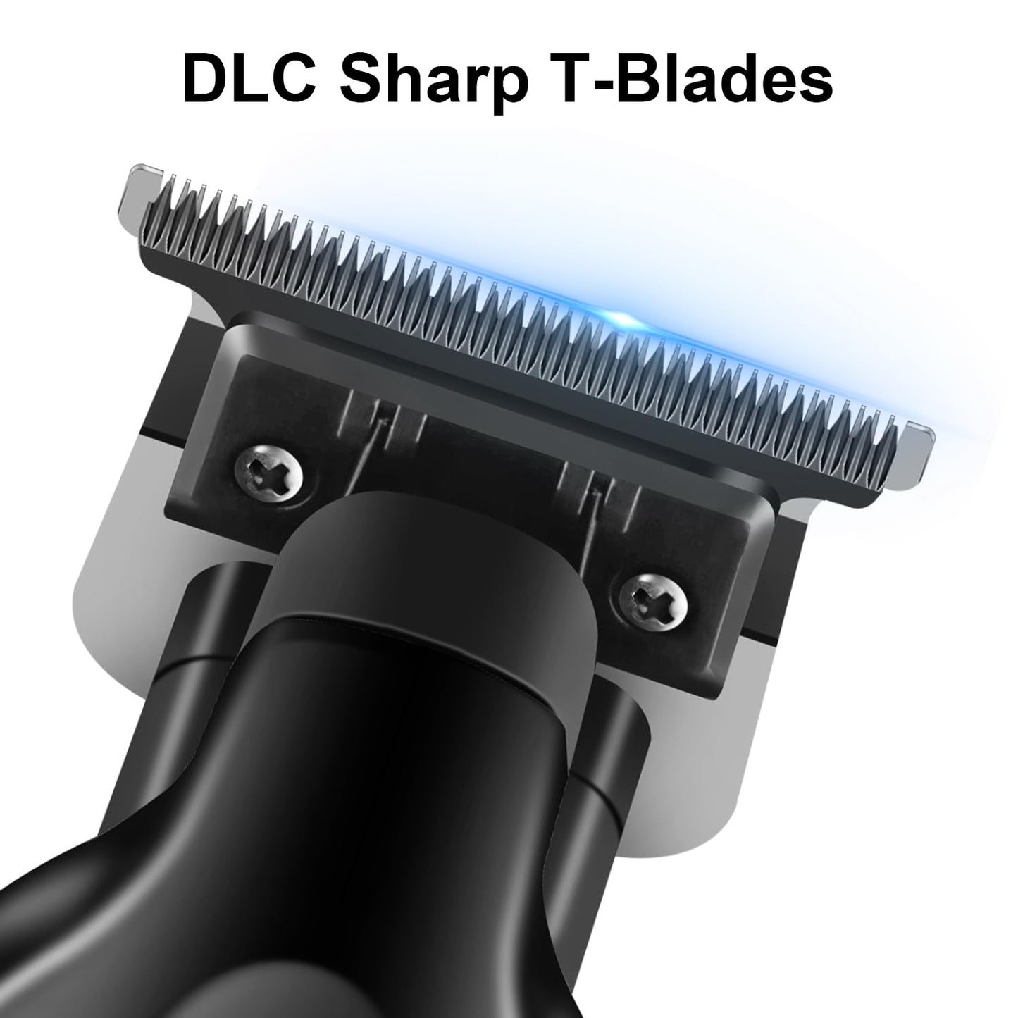 KEMEI Trimmer Professional Cordless Hair Clipper for Men Electric Beard Trimmers Barber Hair Cuttings Kit, Zero Gapped T Blade Trimmers with LCD Beauty and Personal Care KEMEI