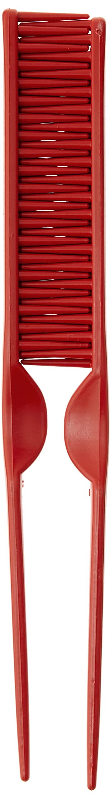 CocoBlack Naturals 3 Row Styling Comb For Detangling, Defining And Separating Curls (Red) Beauty and Personal Care CocoBlack Naturals