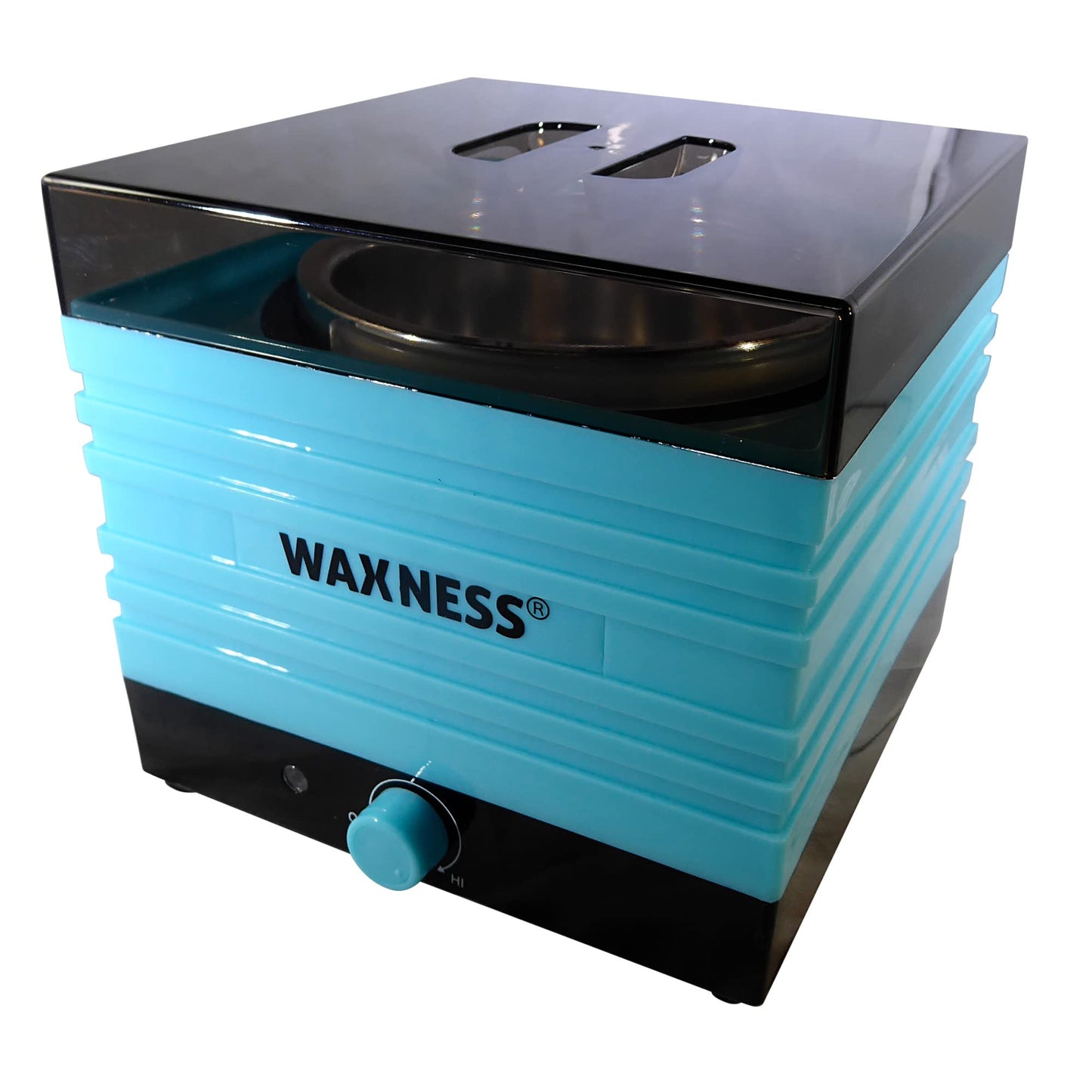 Waxness W-CUBE Professional Wax Heater - Teal, 1 lb Capacity, Adjustable temperature, 100W, for Professional Use Beauty and Personal Care Waxness